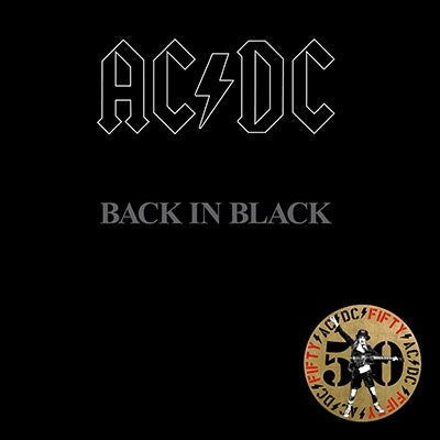 AC/DC - Back In Black: 50th Anniversary (Limited Edition, Black & White Marble Colored Vinyl) ((Vinyl))