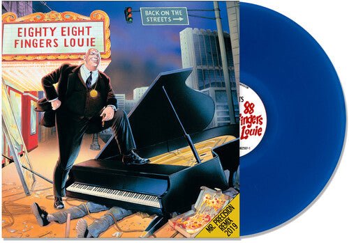 88 Fingers Louie - Back on the Streets (Remixed and Remastered) [Blue Vinyl]  (New Vinyl LP)