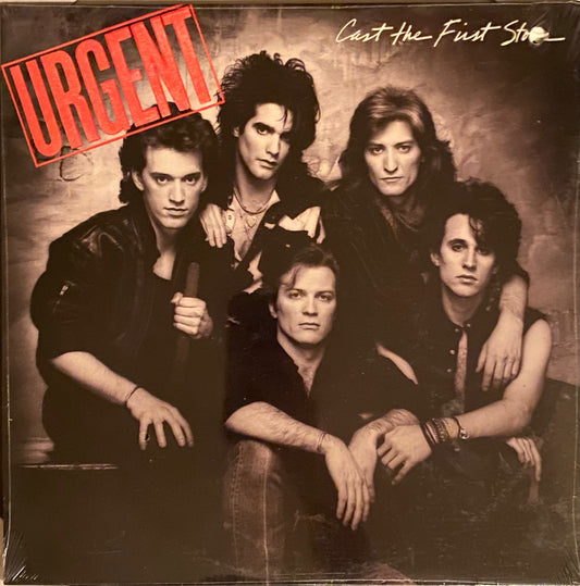 Urgent - Cast The First Stone [NOS]  (New Vinyl LP)