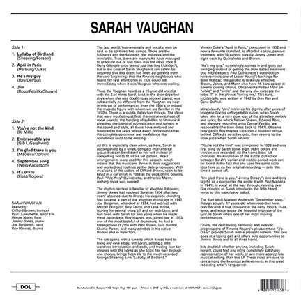 Vaughan, Sarah ??Sarah Vaughan