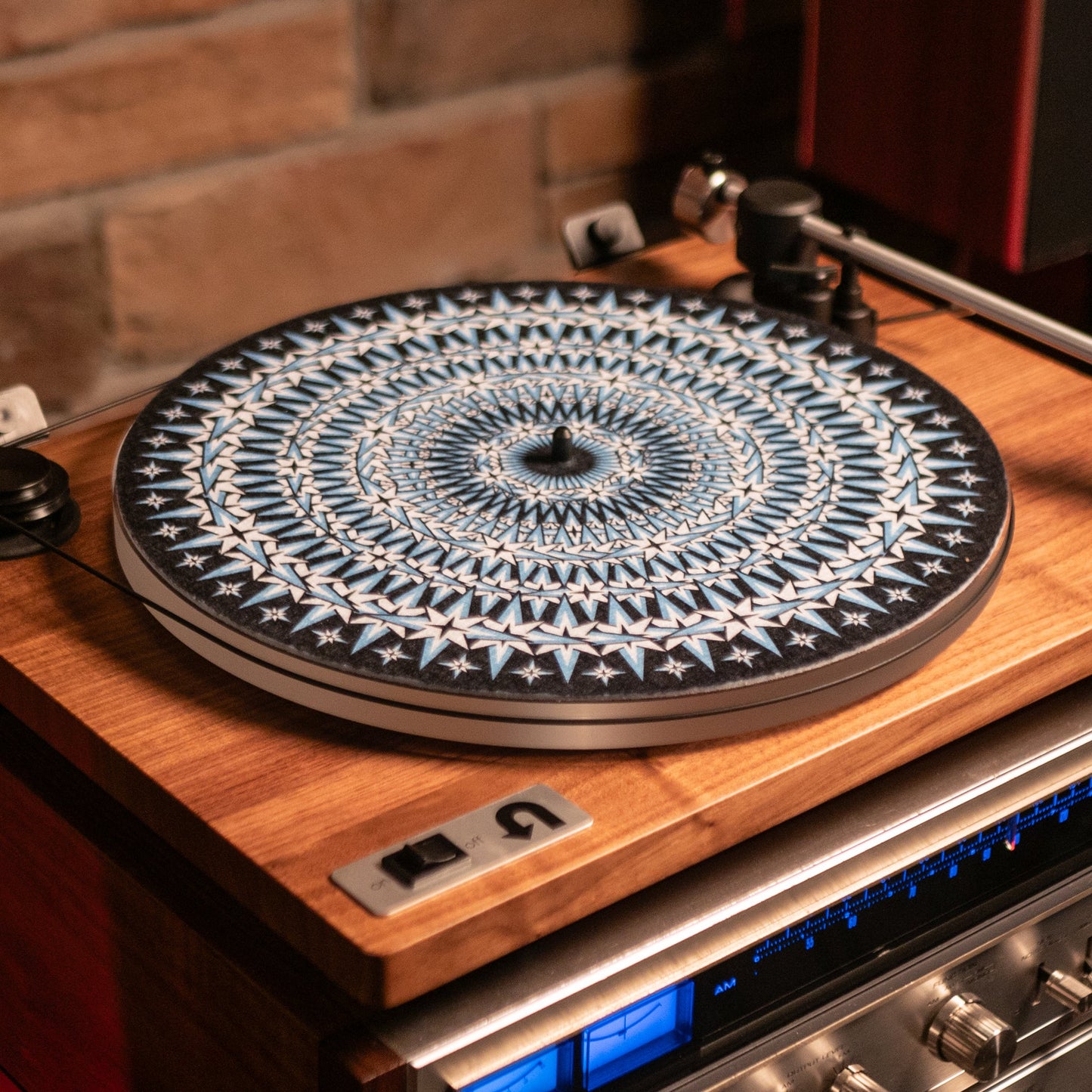 Skylabs "Explode" Felt Turntable Slipmat