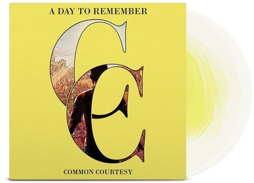 A Day to Remember - Common Courtesy [Lemon & Milky Clear Vinyl]  (New Vinyl LP)