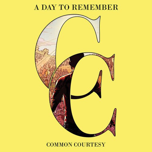A Day to Remember - Common Courtesy [Lemon & Milky Clear Vinyl]  (New Vinyl LP)