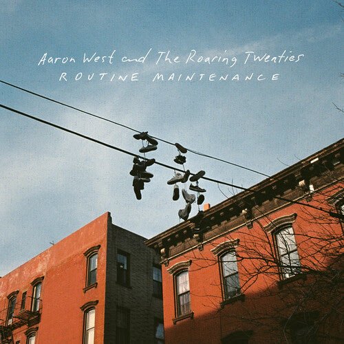Aaron West & the Roaring Twenties - Routine Maintenance [Blue & Orange Pinwheel Vinyl]   (New Vinyl LP)