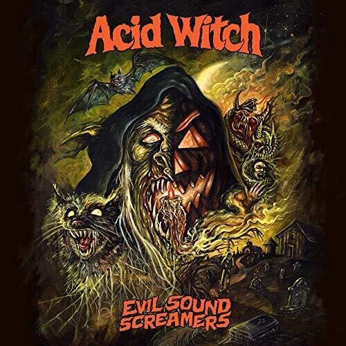 Acid Witch - Evil Sound Screamers [Splatter Vinyl]  (New Vinyl LP)