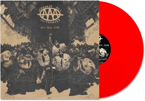 Against All Authority - All Fall Down [Red Vinyl]  (New Vinyl LP)