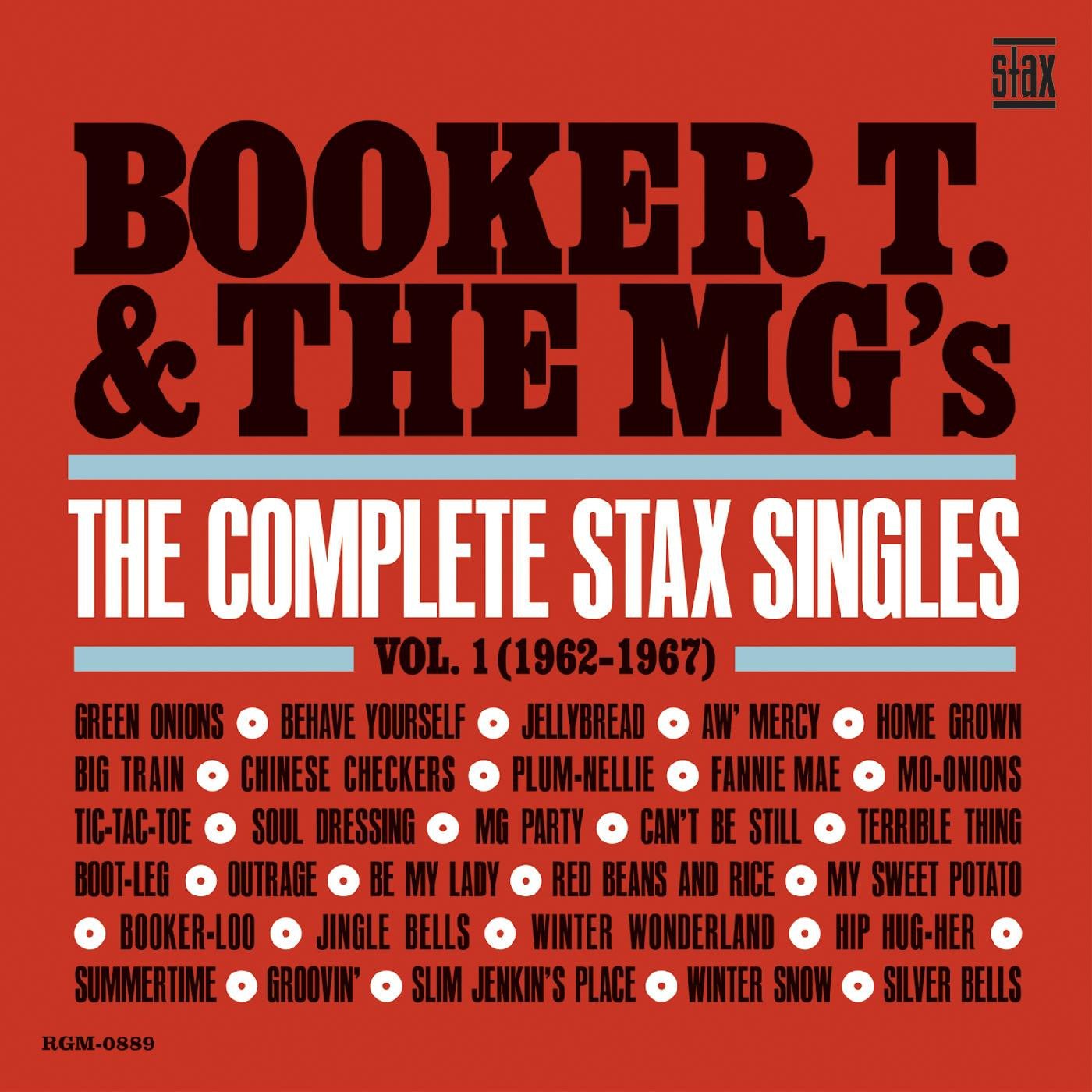 Booker T & MG's - The Complete Stax Singles Vol. 1 (1962-1967) [2xLP Red Vinyl]  (New Vinyl LP)