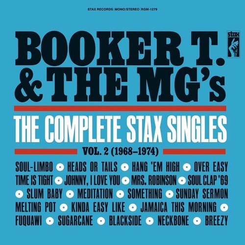 Booker T & MG's - The Complete Stax Singles Vol. 2 (1968-1974) [2xLP Red Vinyl]  (New Vinyl LP)