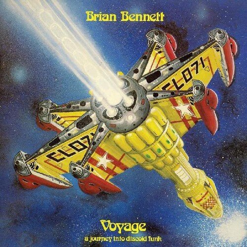 Brian Bennett - Voyage (A Journey into Discoid Funk) [Blue w/ Black Swirl Vinyl]  (New Vinyl LP)
