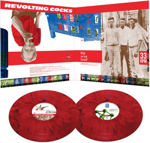Revolting Cocks - Big Sexy Land [Red Marble Vinyl]  (New Vinyl LP)