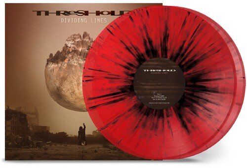 Threshold - Dividing Lines [Red/Black Splatter]  (New Vinyl LP)